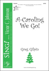 A-Caroling We Go SATB choral sheet music cover